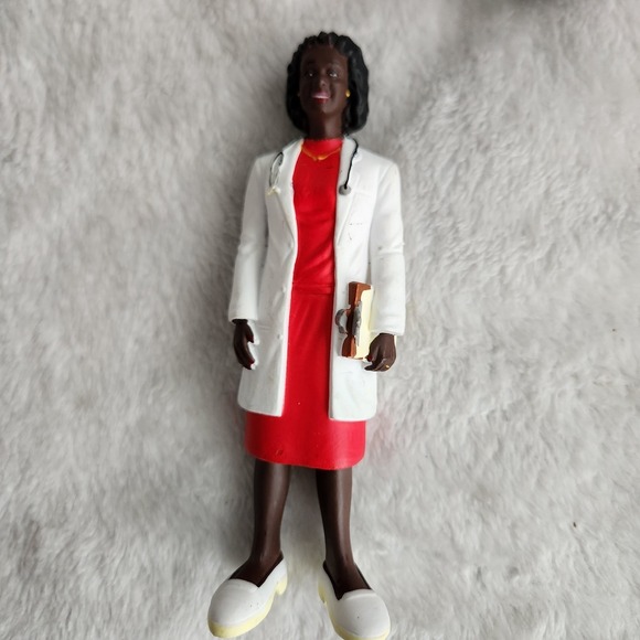 Lakeshore Block Play People Community 4 Workers Teacher  Soldier Doctor Nurse - Picture 4 of 10